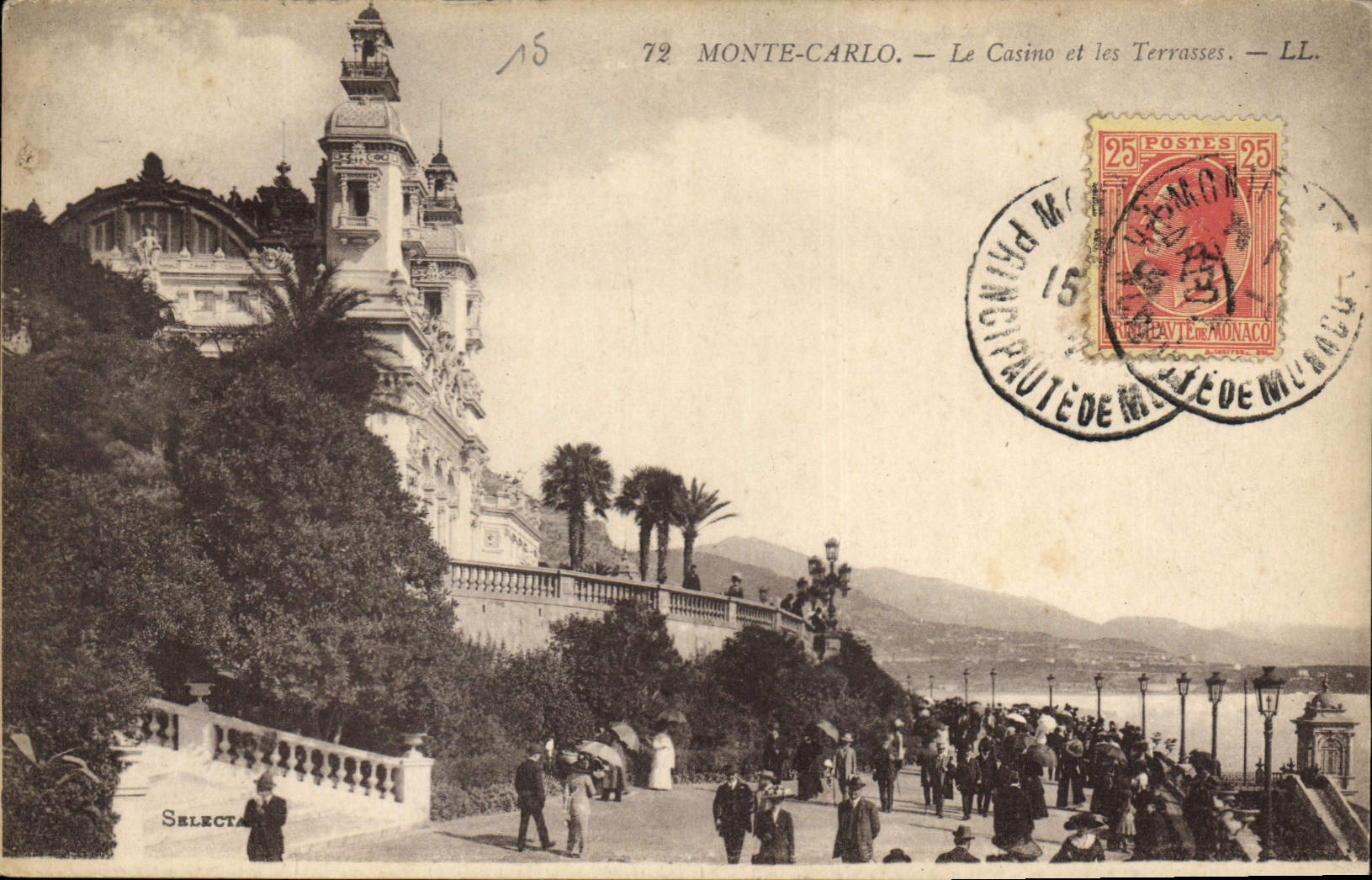 CPA Monte Carlo La Casino et les Terrasses