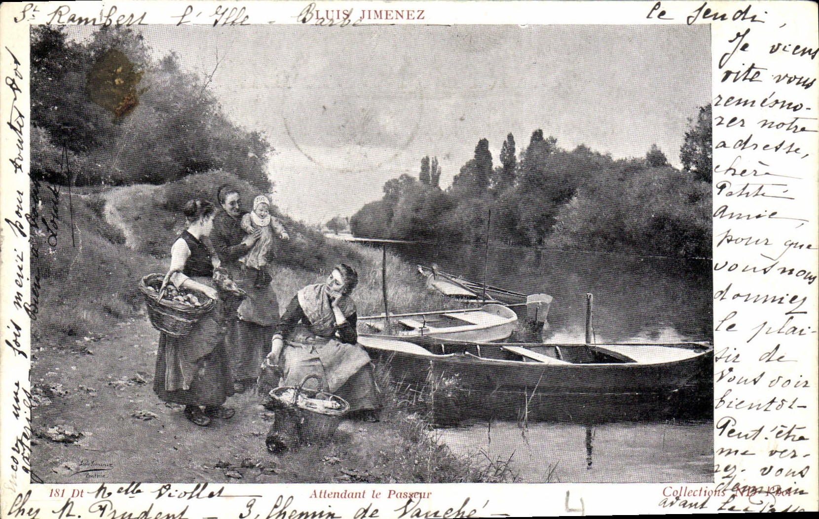 CPA Attendant le Passeur 