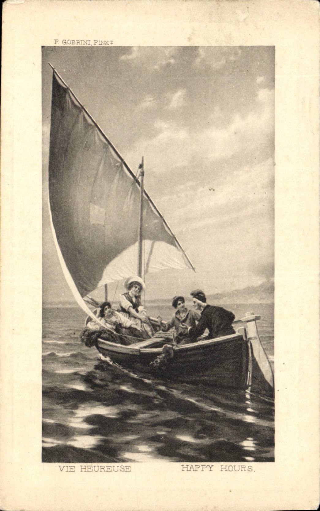 CPA Vie Heureuse Bateau