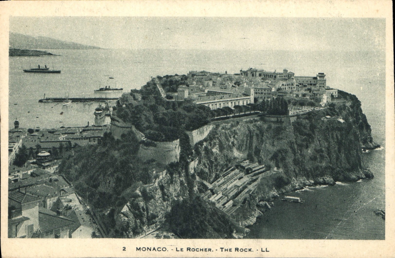 CPA Monaco Le Rocher 