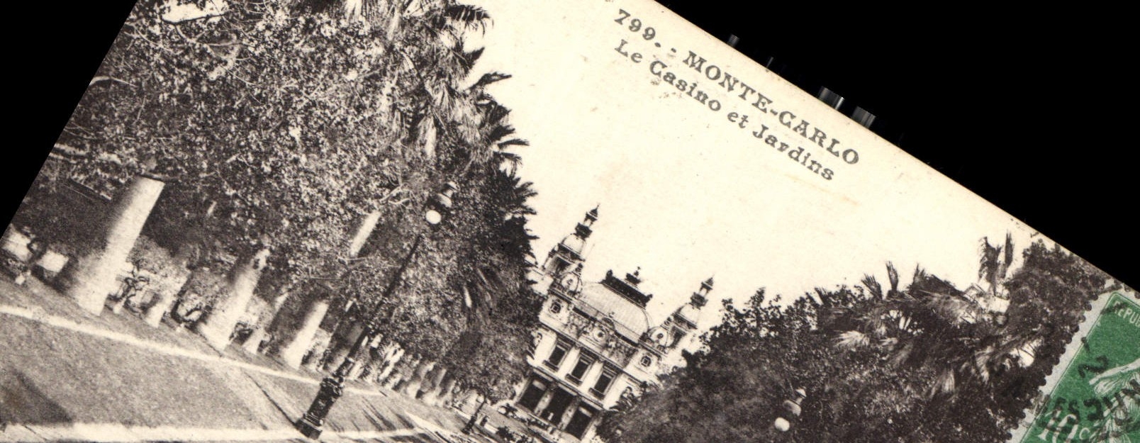 CPA Monte Carlo Le Casino et Jardins 