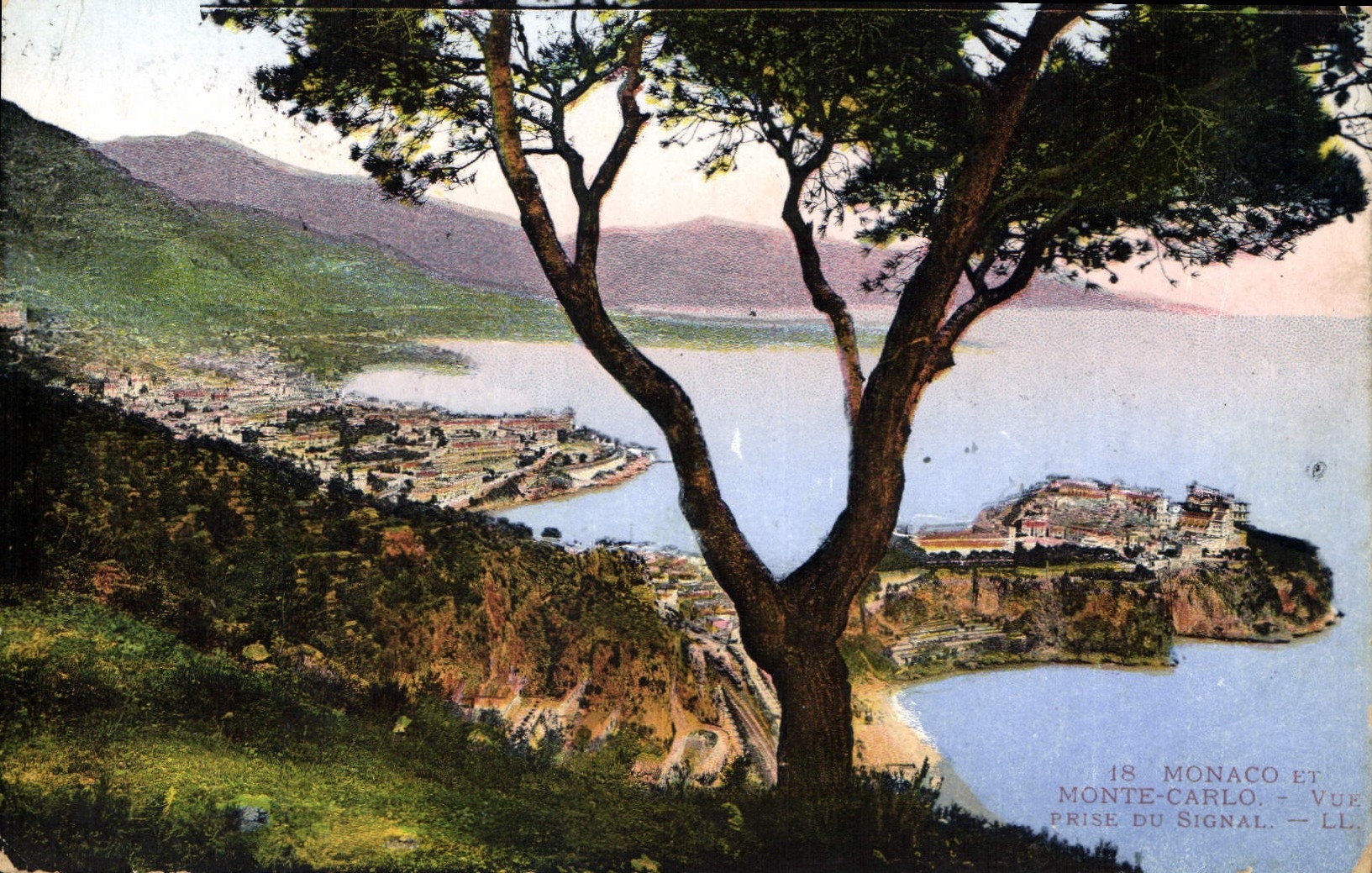 CPA Monte Carlo vue prise du signal