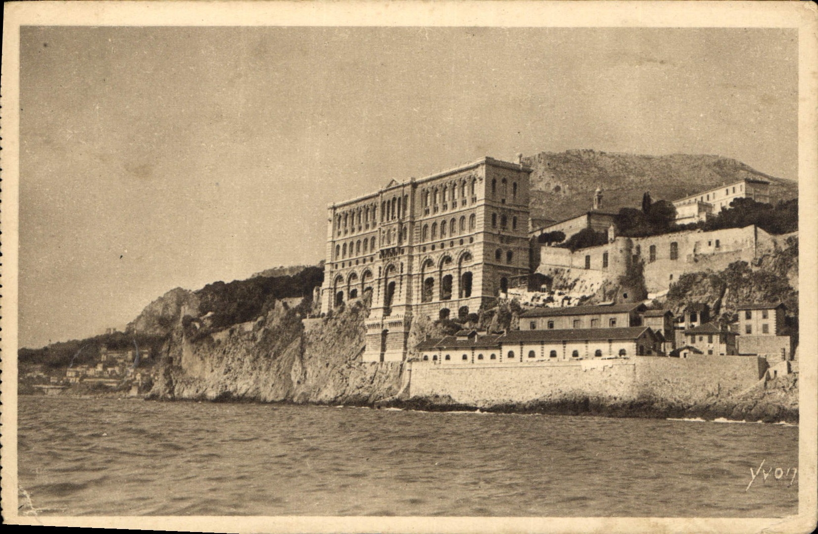 CPA Cote D'Azur Monaco Musee Oceanographic
