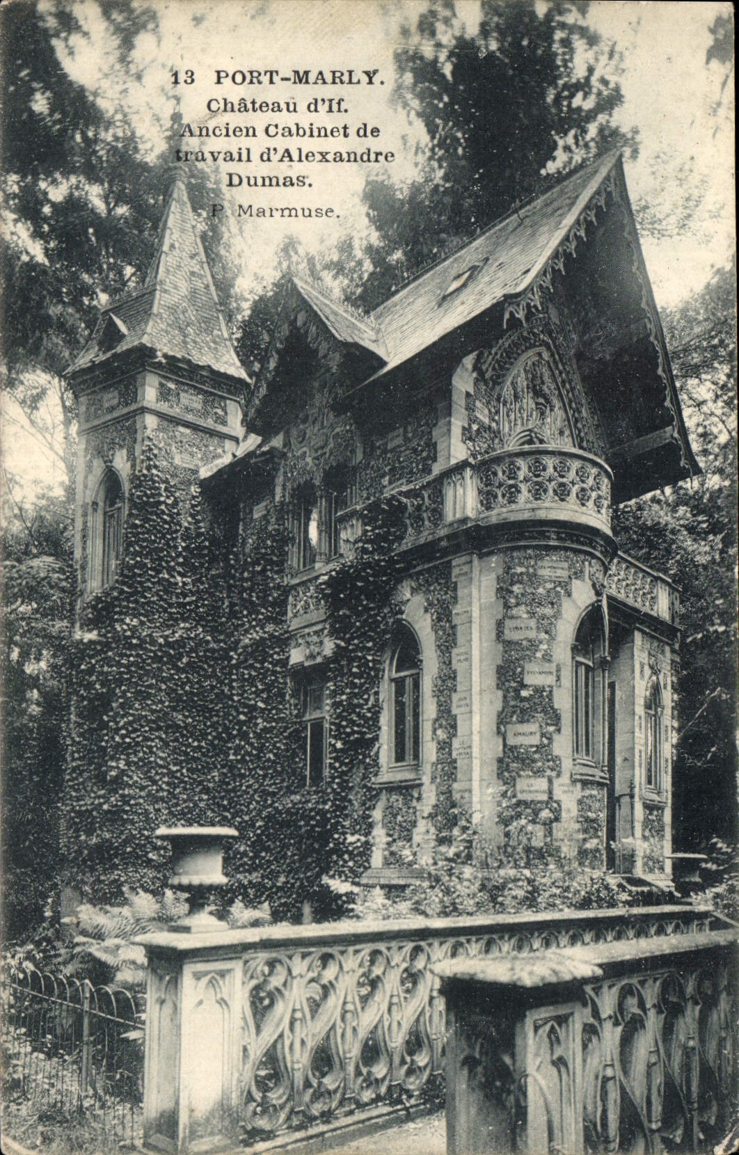 CPA Port Marly Chateau d'if