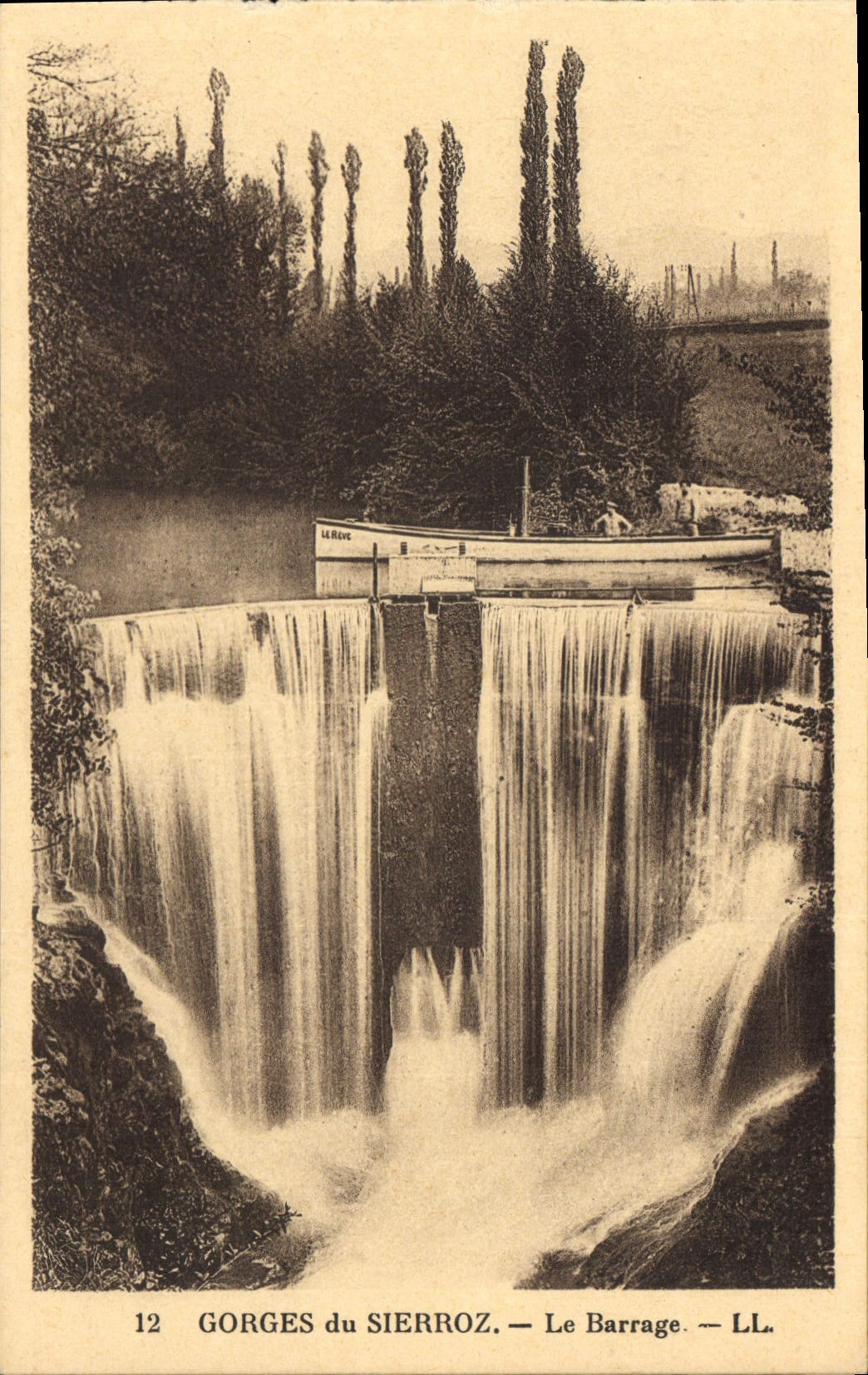 CPA Gorges du Sierroz 
