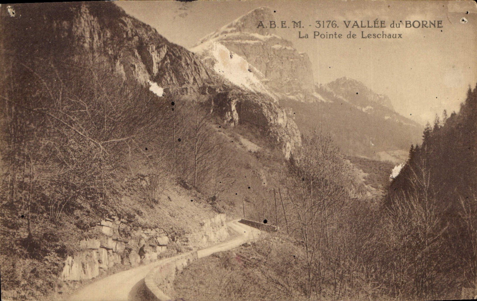 CPA Vallee du Borne La Pointe de Leschaux