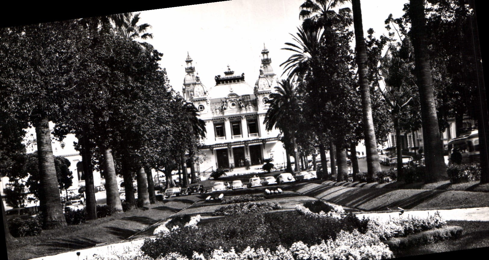 CPA Monte Carlo Les Jardins et le Casino 
