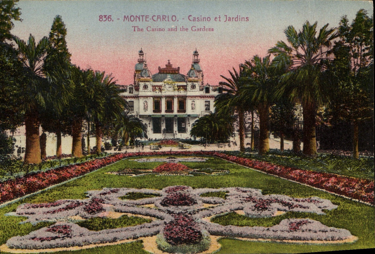 CPA Monte Carlo Casino et Jardins 