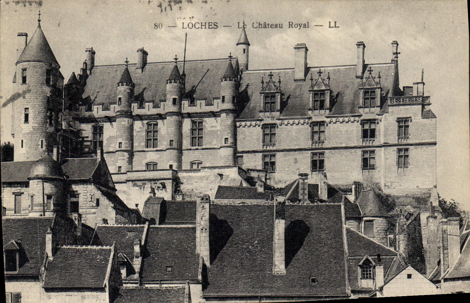 CPA Loches Le Chateau Royal 