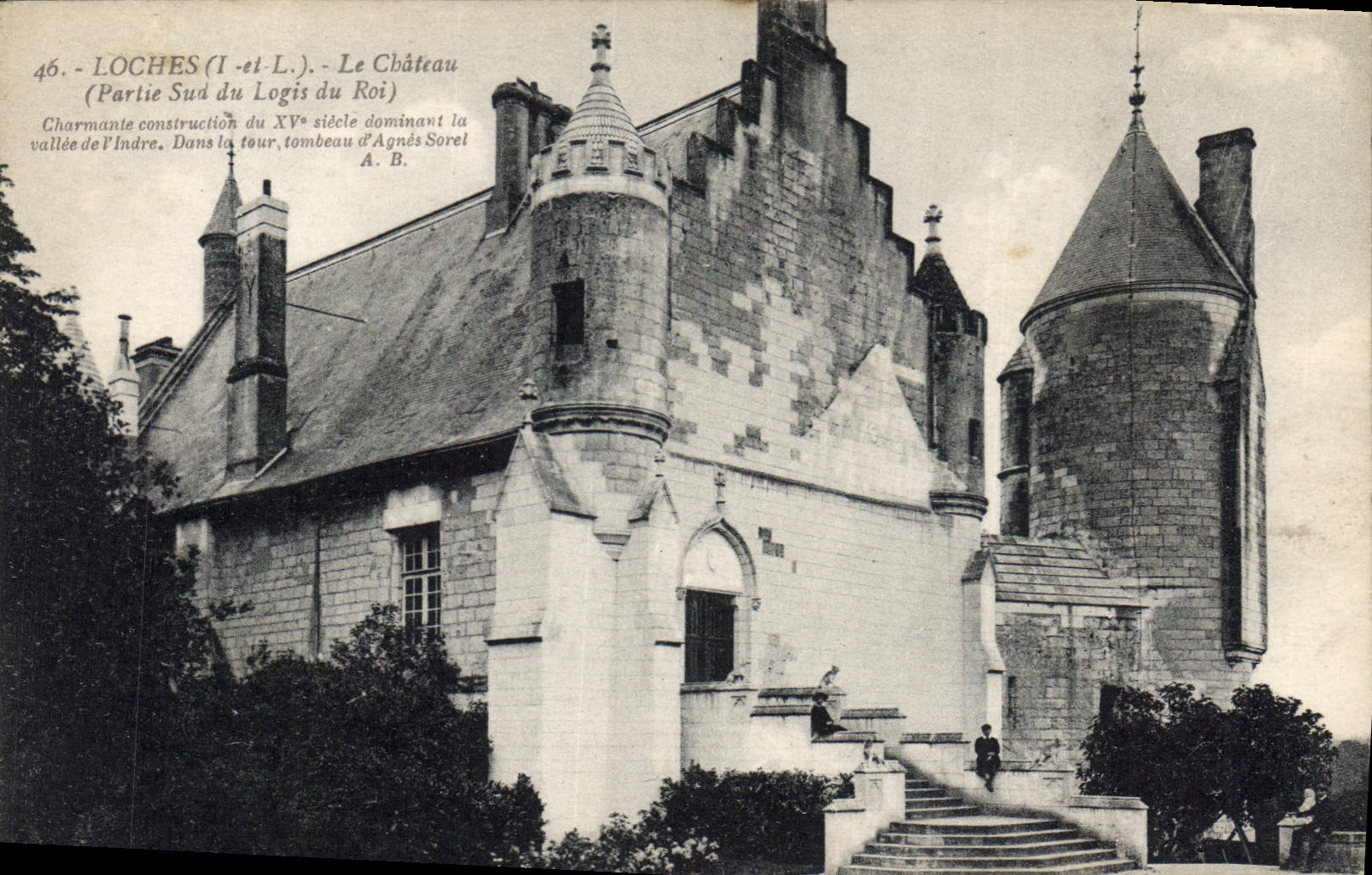 CPA Loches Le Chateau 