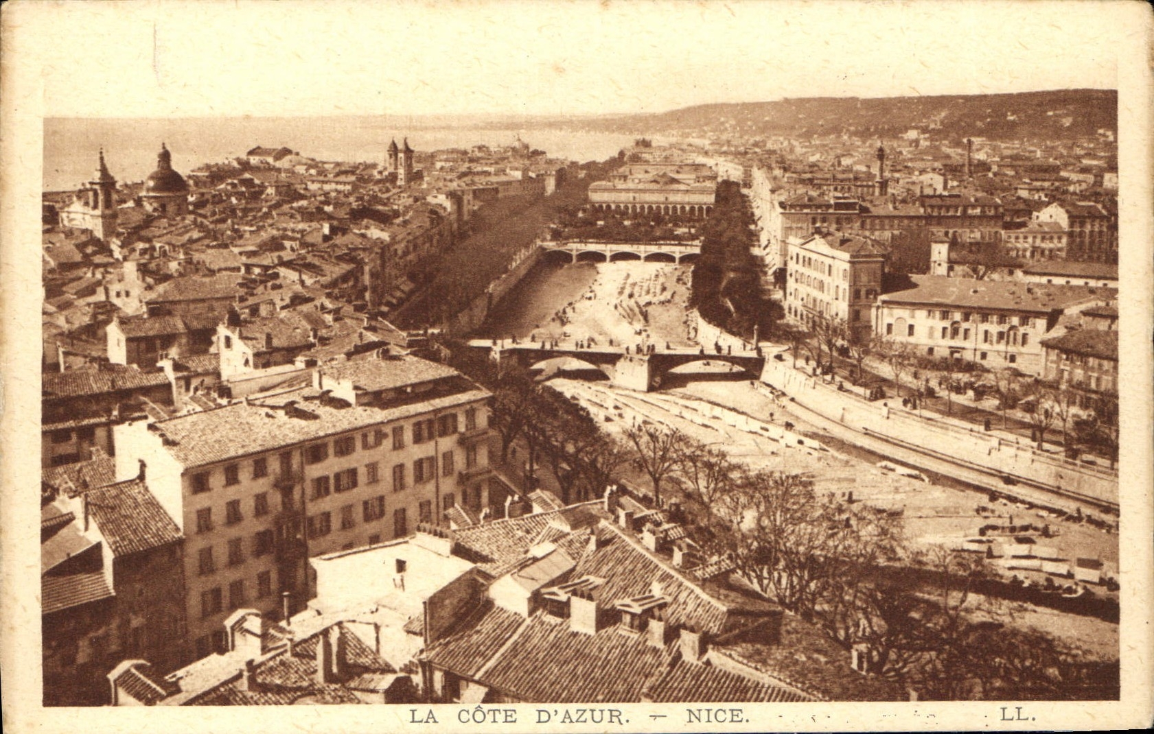 CPA La Cote d'Azur Nice 