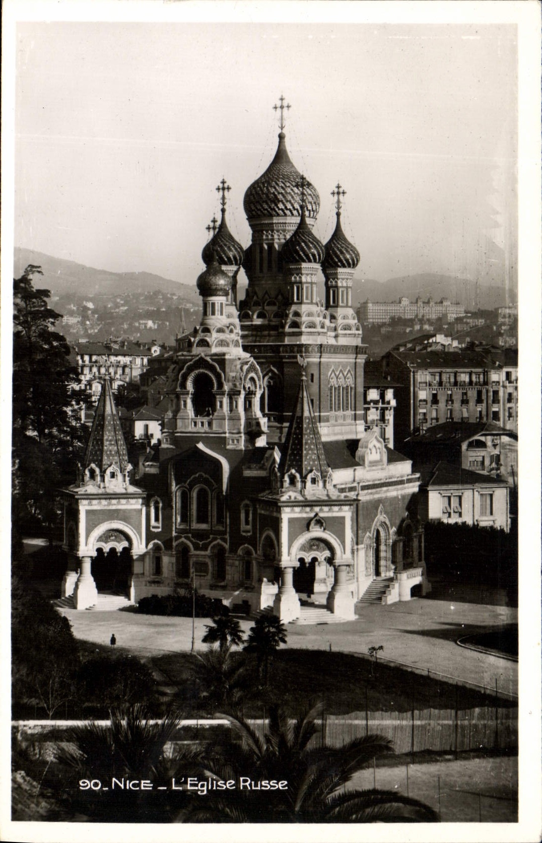 CPA Nice l'Eglise Russe Russie Russia