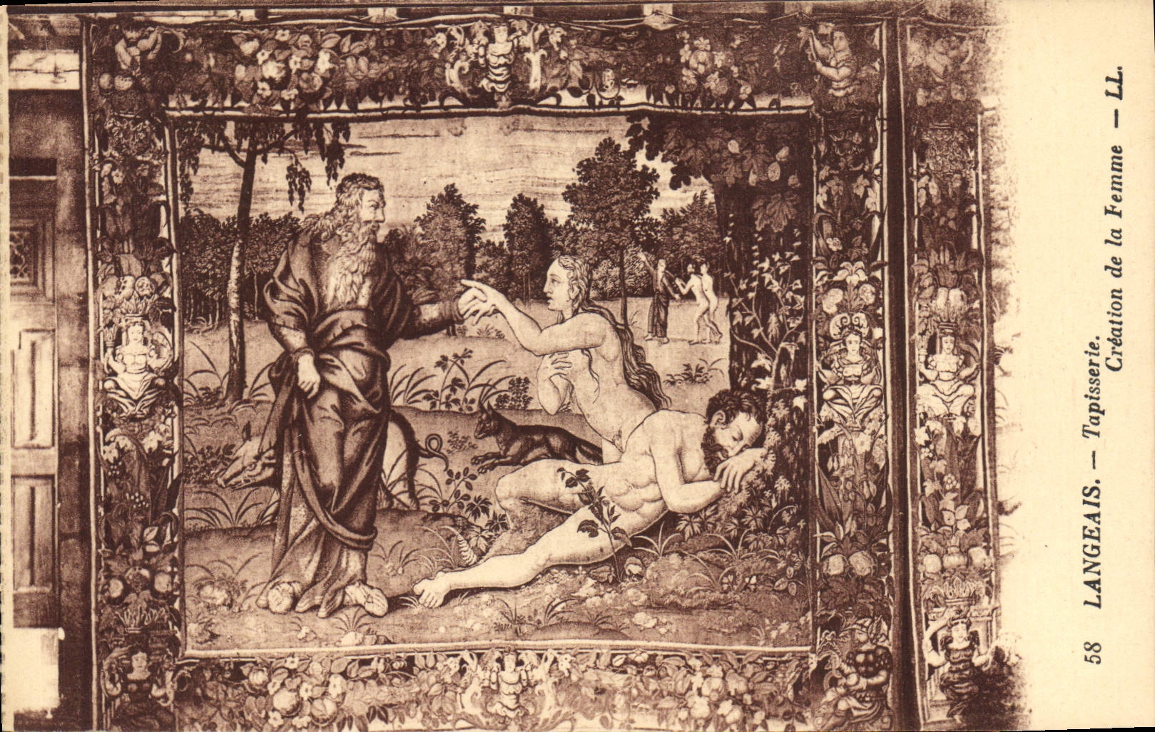 CPA Langeais Tapisserie 