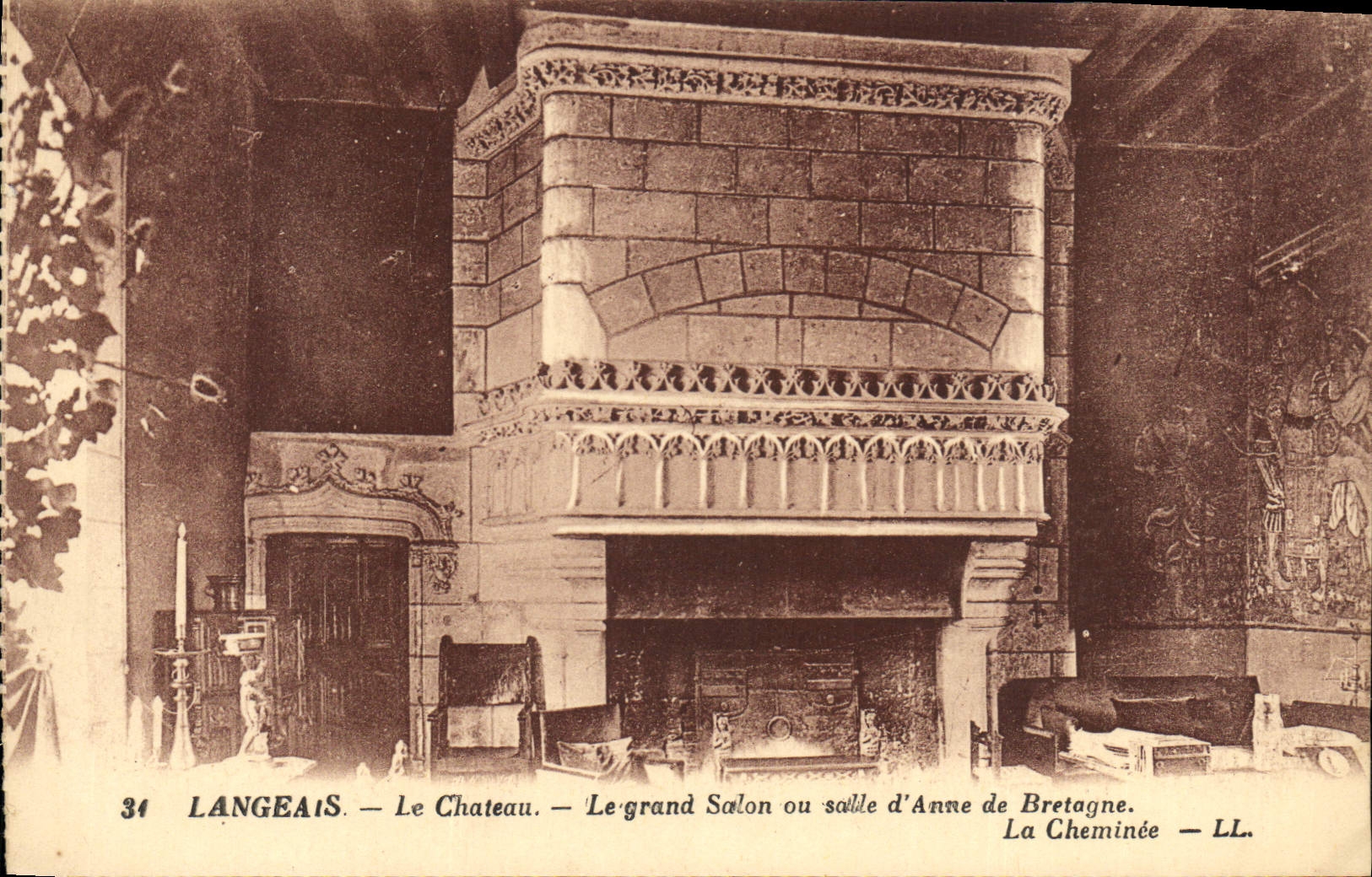 CPA Langeais Le Chateau 