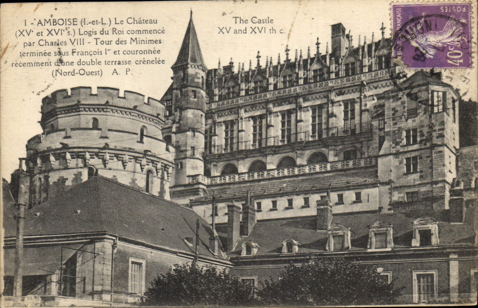 CPA Amboise Le Chateau 