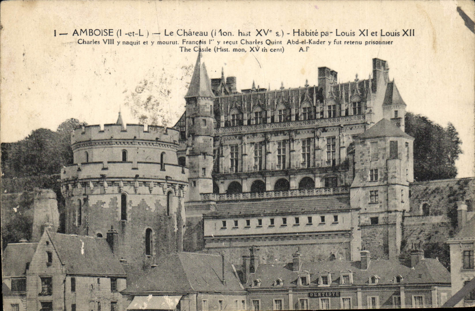 CPA Amboise Le Chateau Habile pa Louis XI et Louis XII 