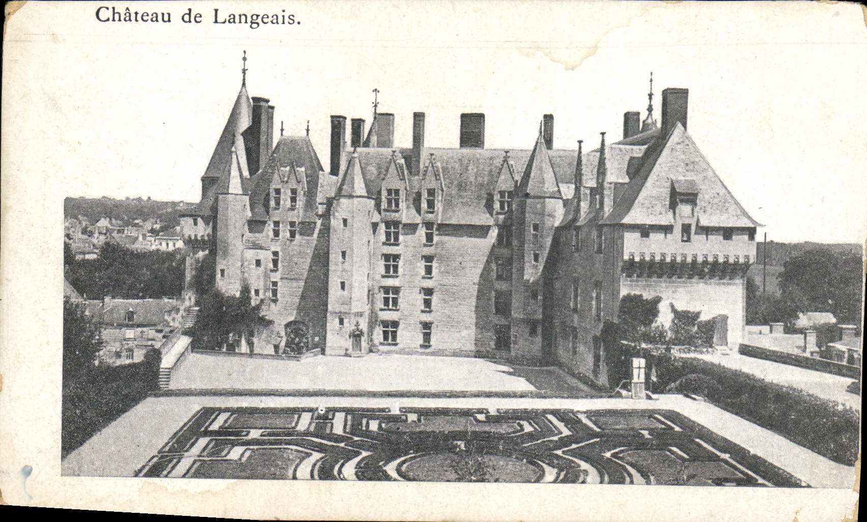 CPA Chateau de Langeais 