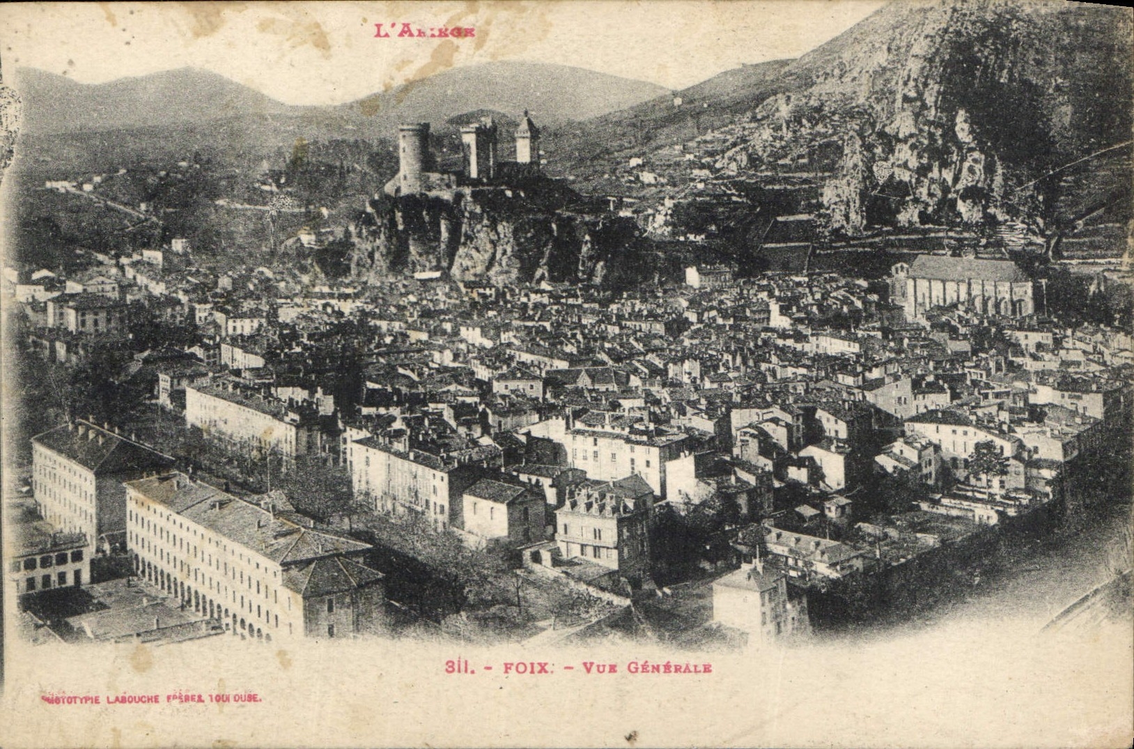 CPA Foix vue generale 