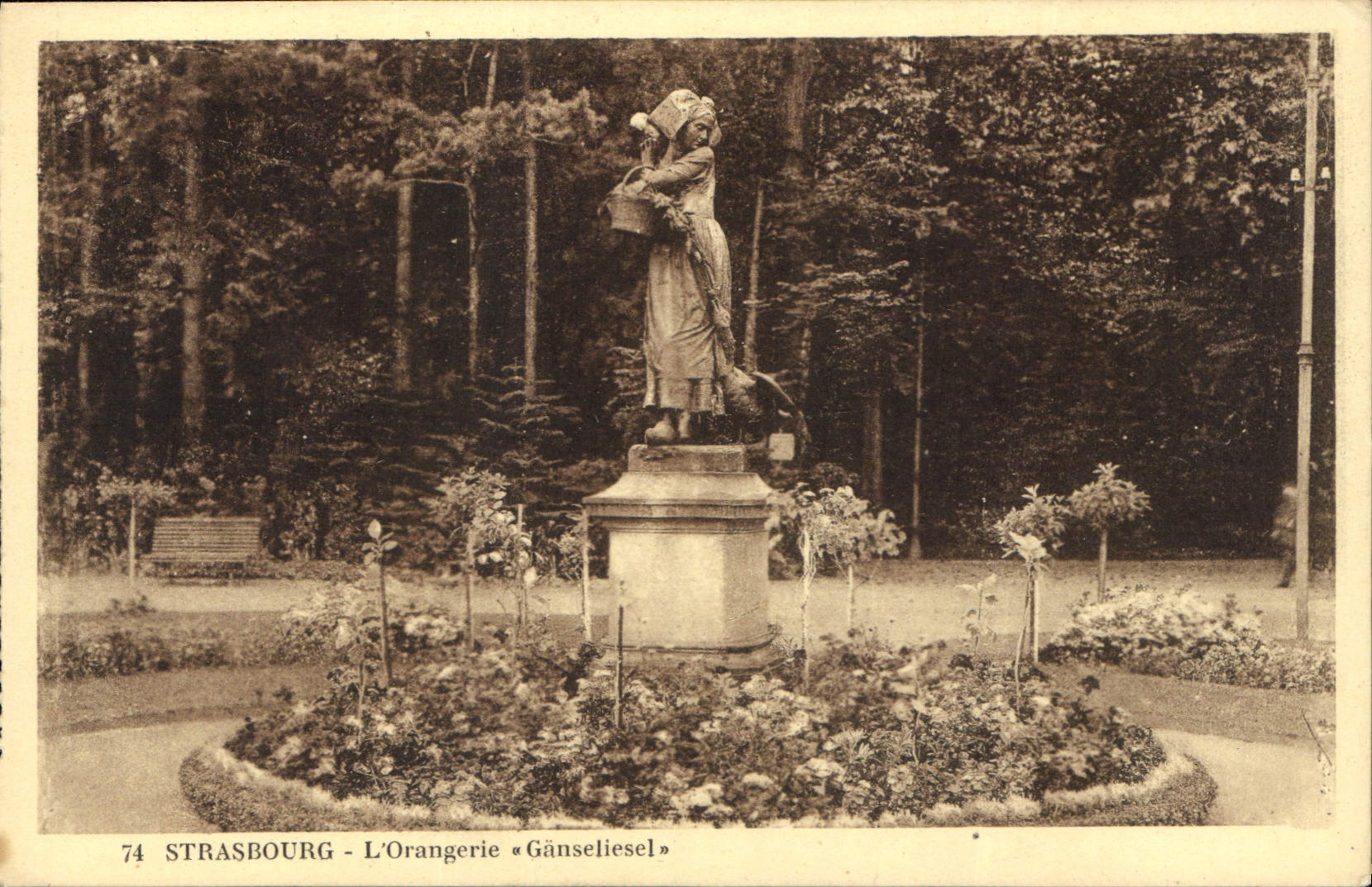 CPA Strasbourg L'Orangerie 