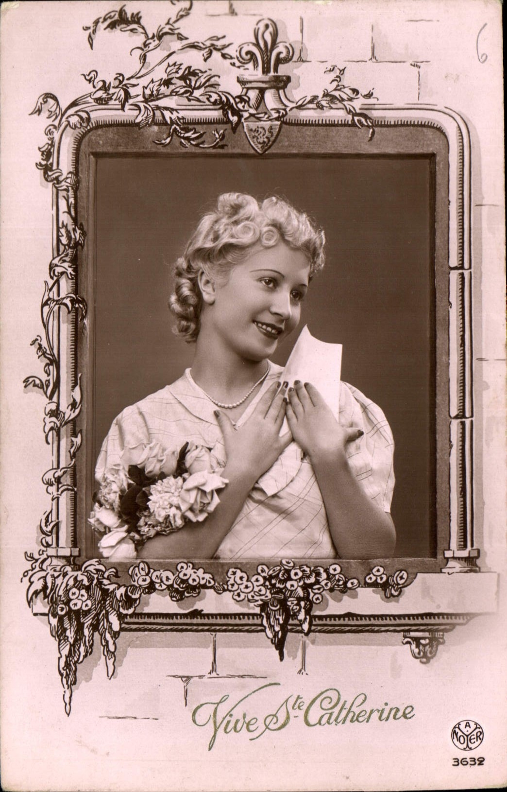 CPA Vive Ste Catherine Femme