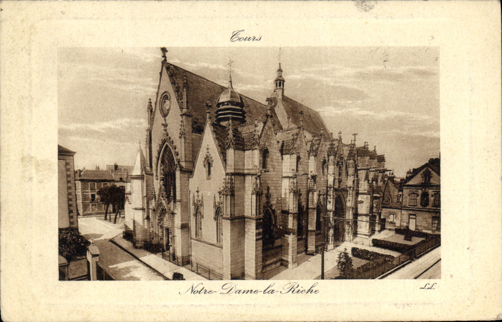 CPA Tours Notre Dame la Riche 