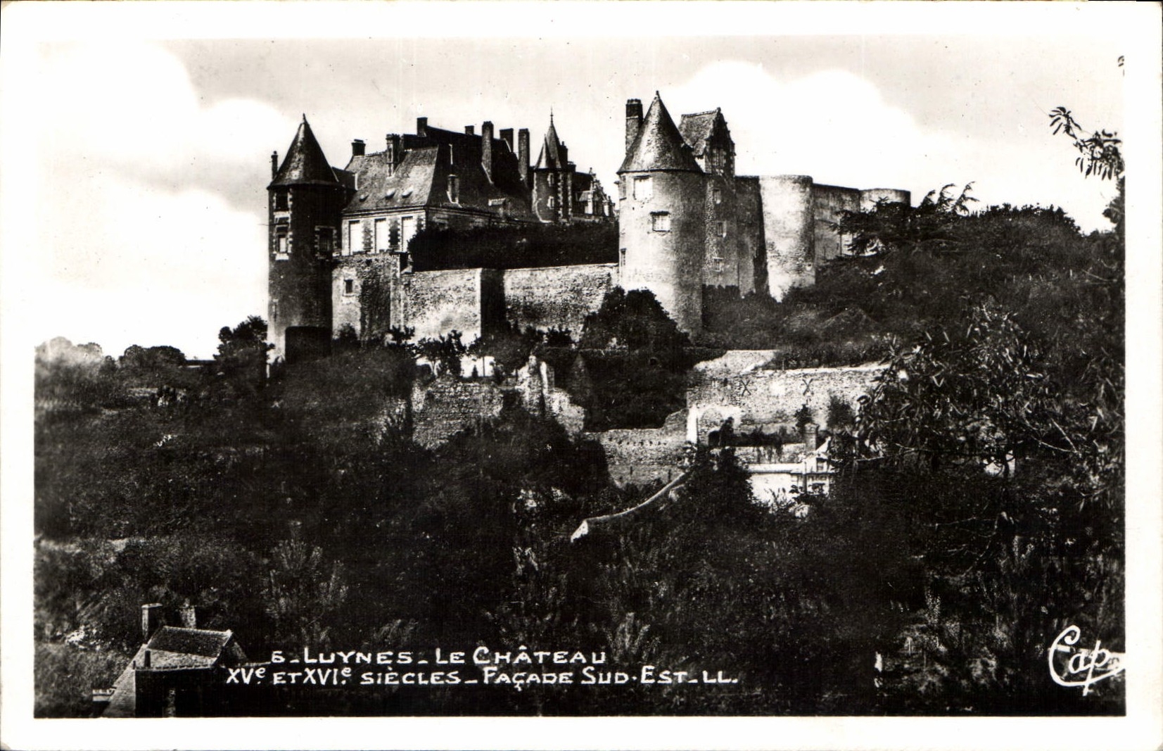 CPA Luynes Le Chateau 