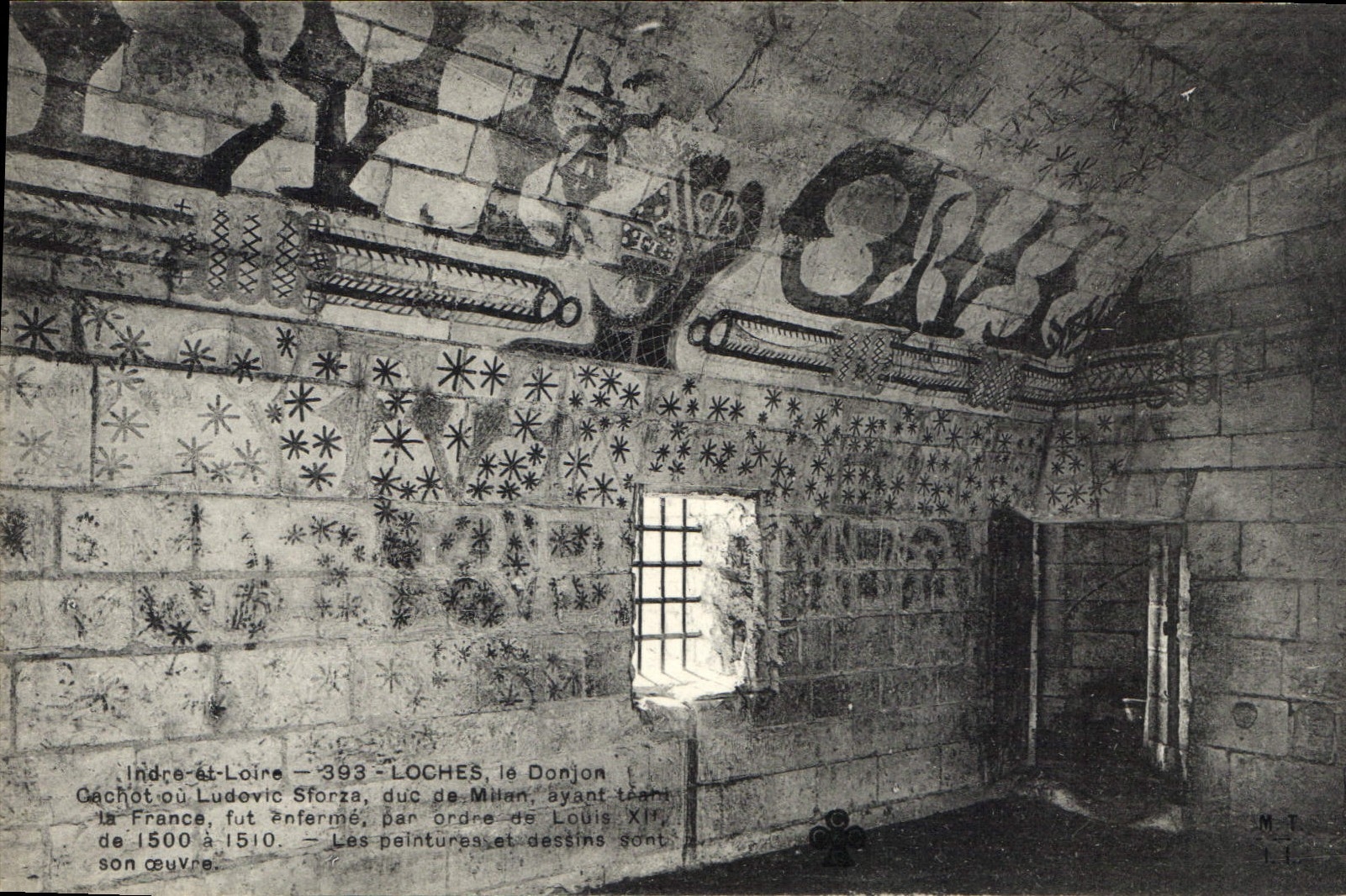 CPA Loches le Donjon Cachot de Ludovic Sforza