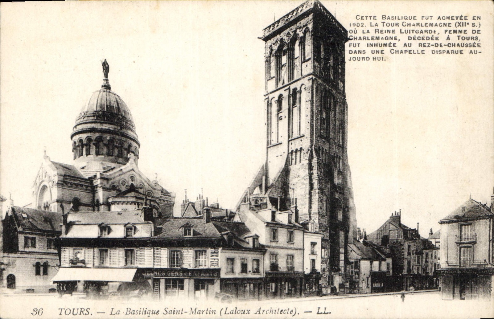 CPA Tours la Basilique Saint Martin 