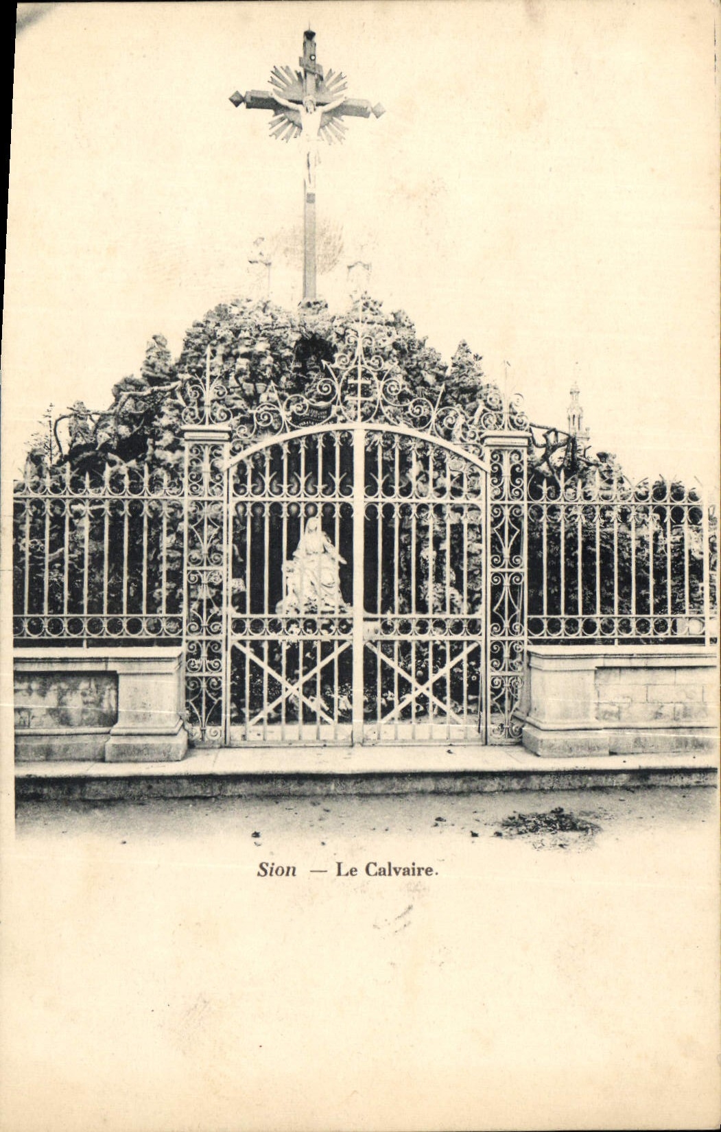 CPA Sion Le Calvaire 