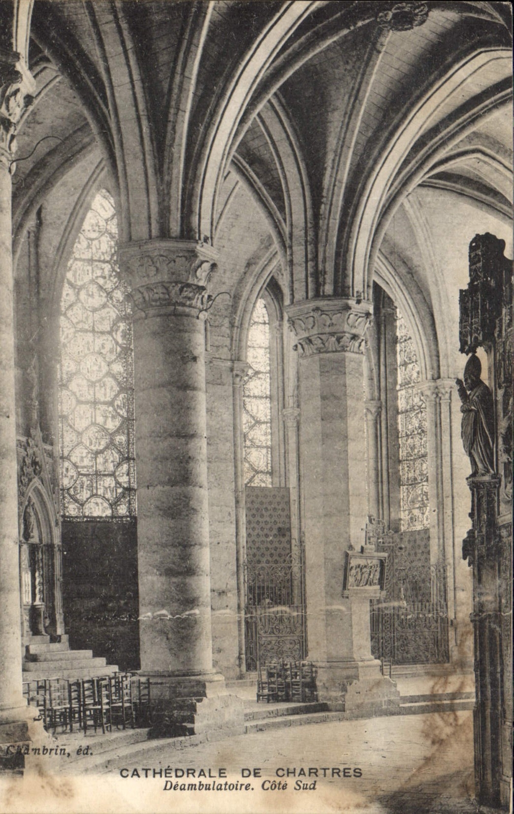 CPA Cathedrale de Chartres 