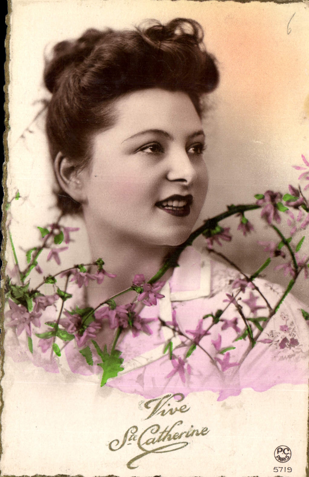 CPA Vive Ste Catherine Femme