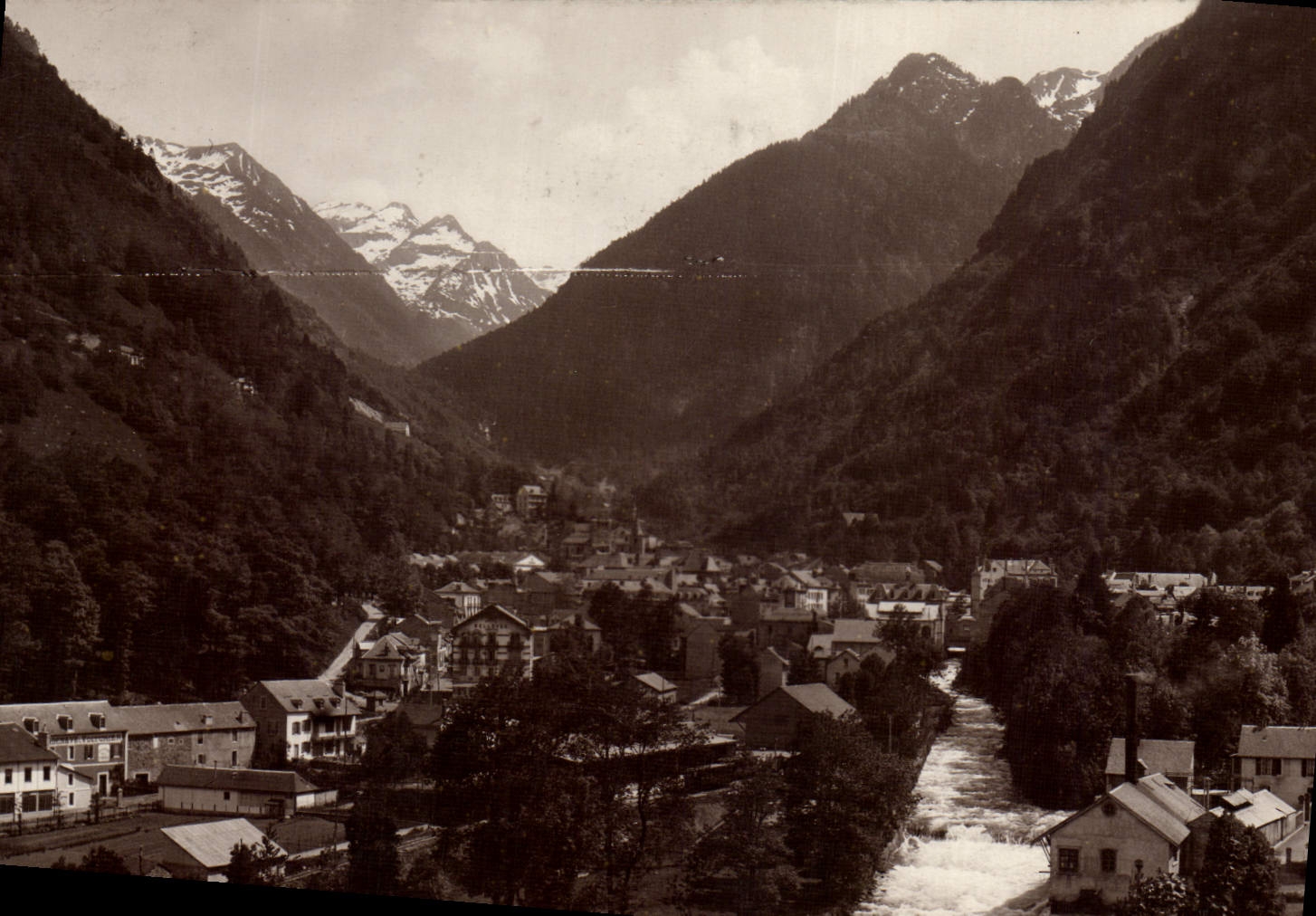 CPA Lourdes Chateau Fort 