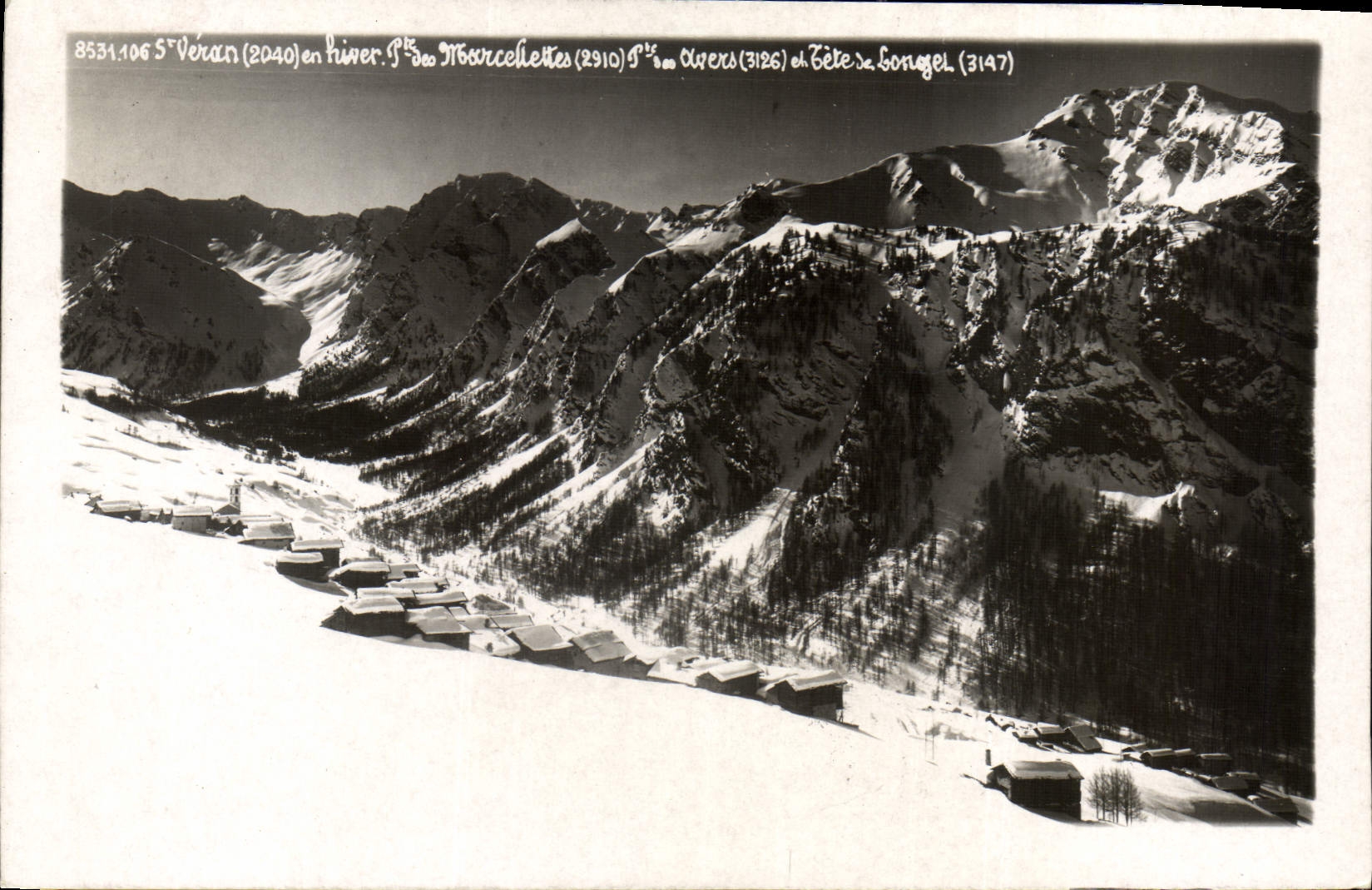 CPA Veran en River Marceliettes 