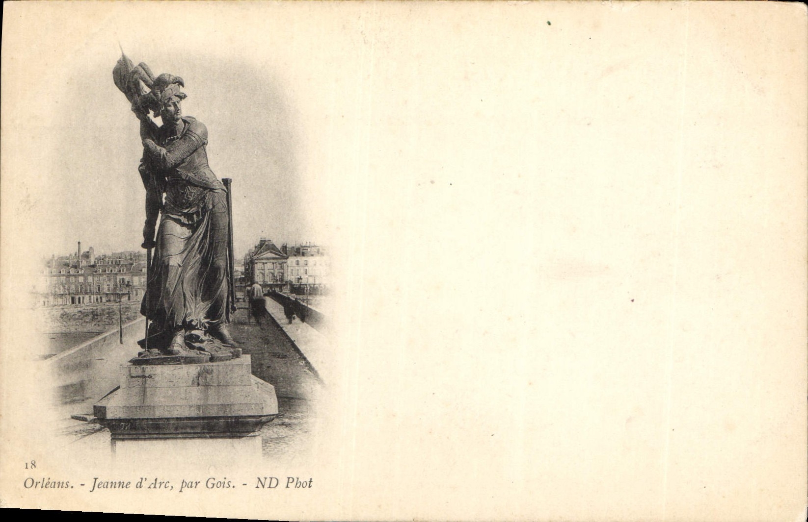 CPA Orleans Jeanne d'Arc par Gois 