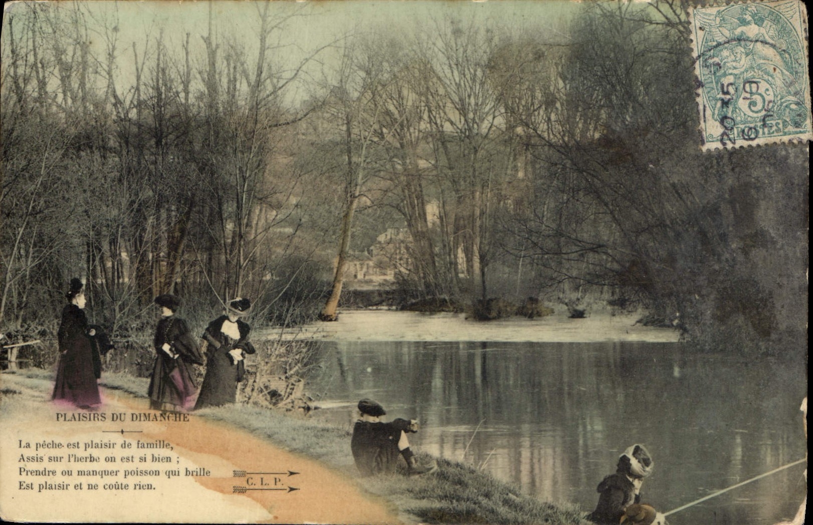 CPA Plaisirs du dimasche 