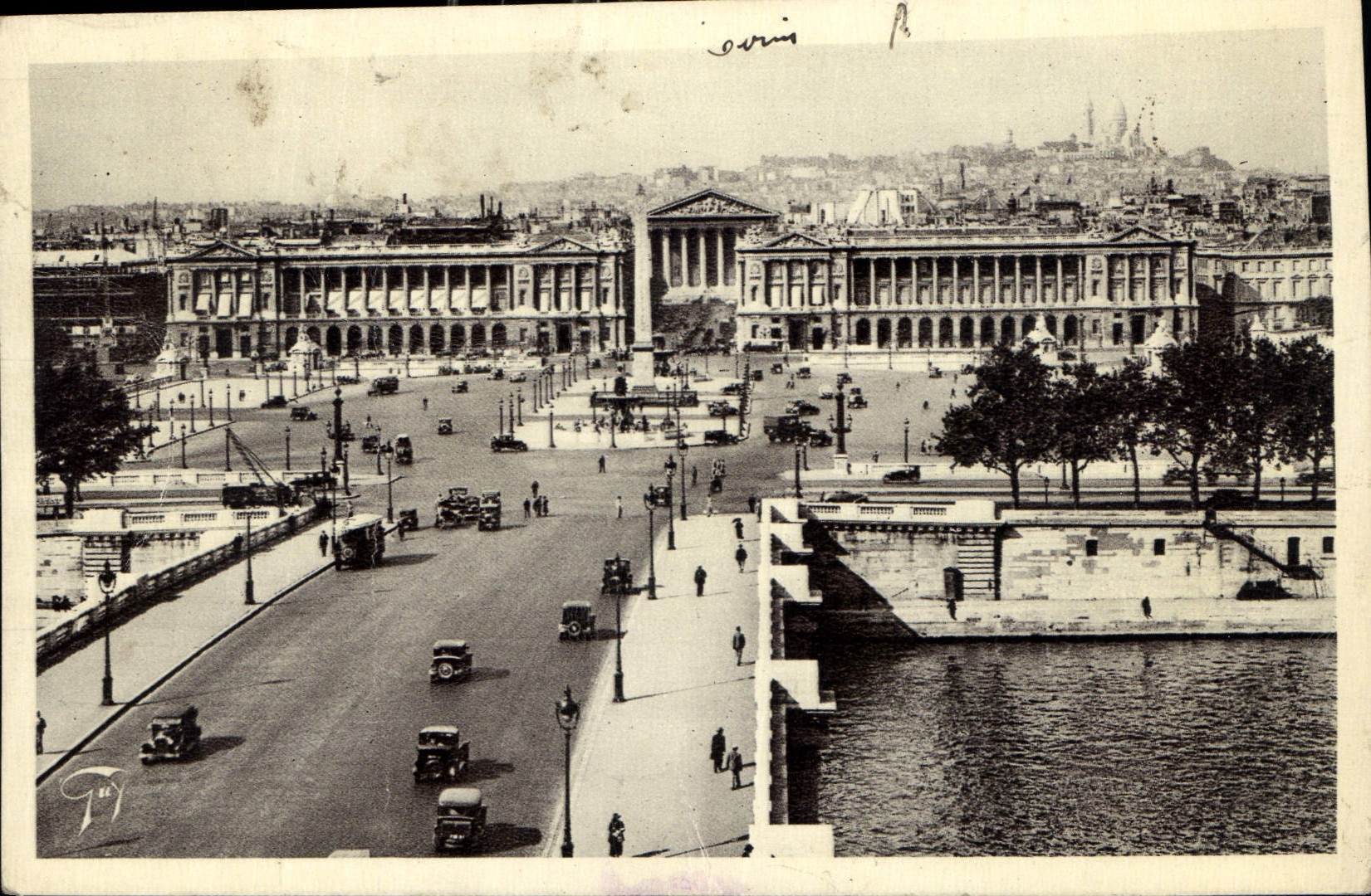 CPA Paris Place de la Concorde 