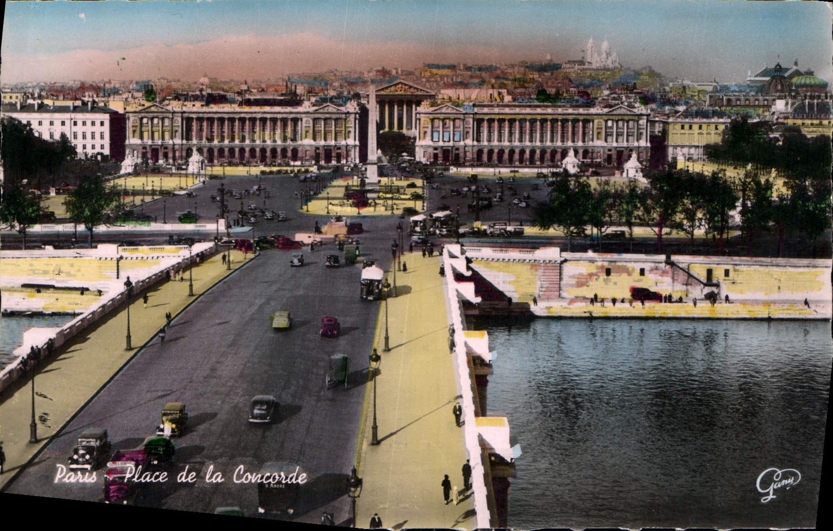 CPA Paris Place de la Concorde 