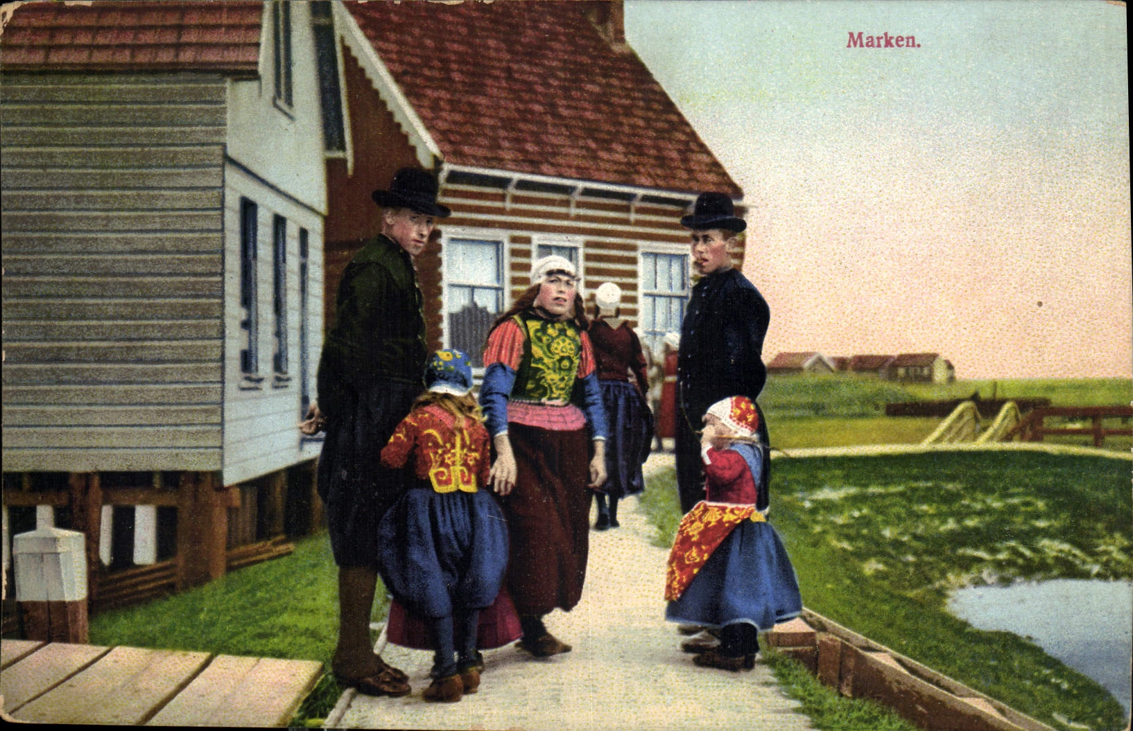 CPA Marken Folklore
