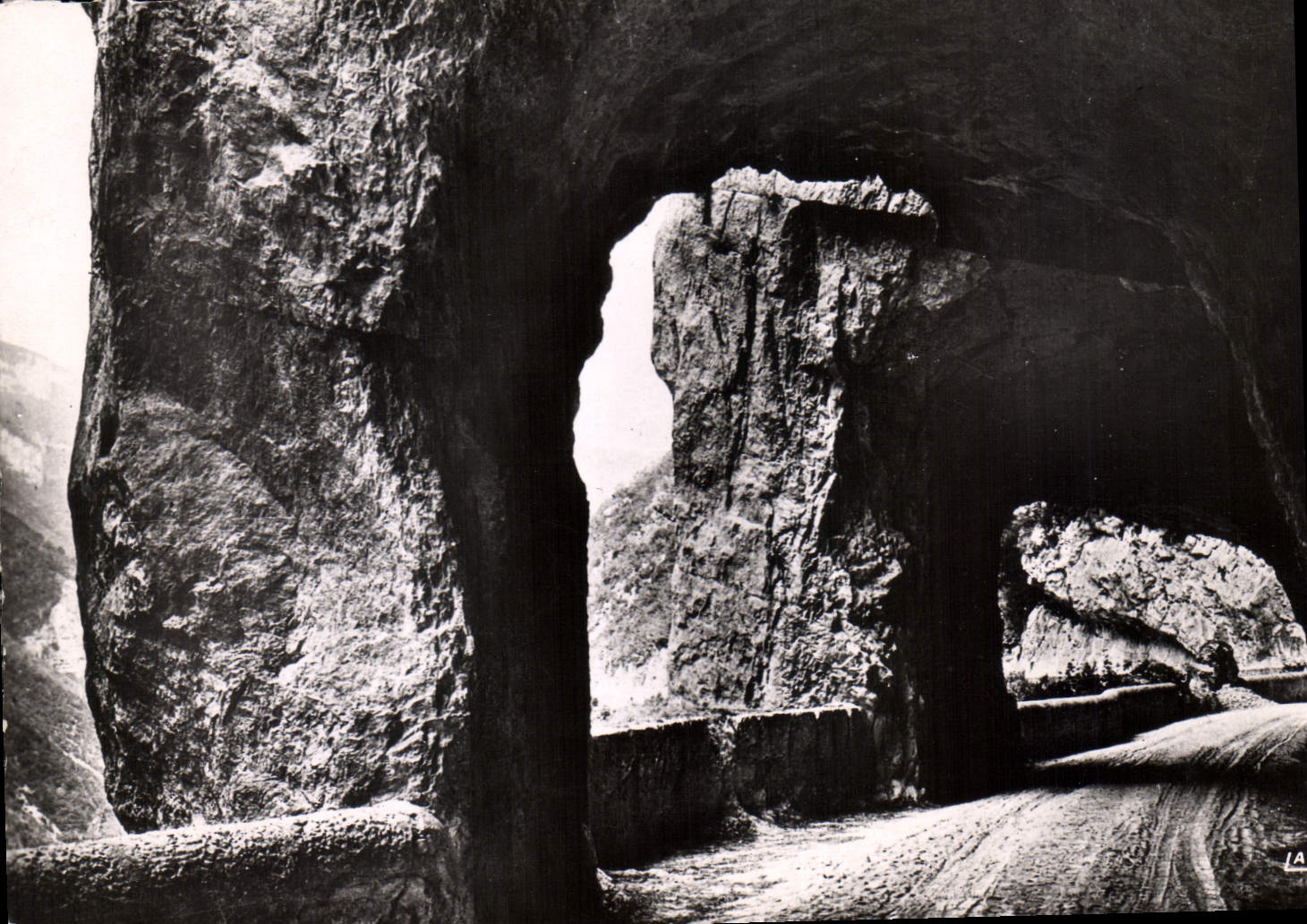 CPA Route des Grands Goulets Drome