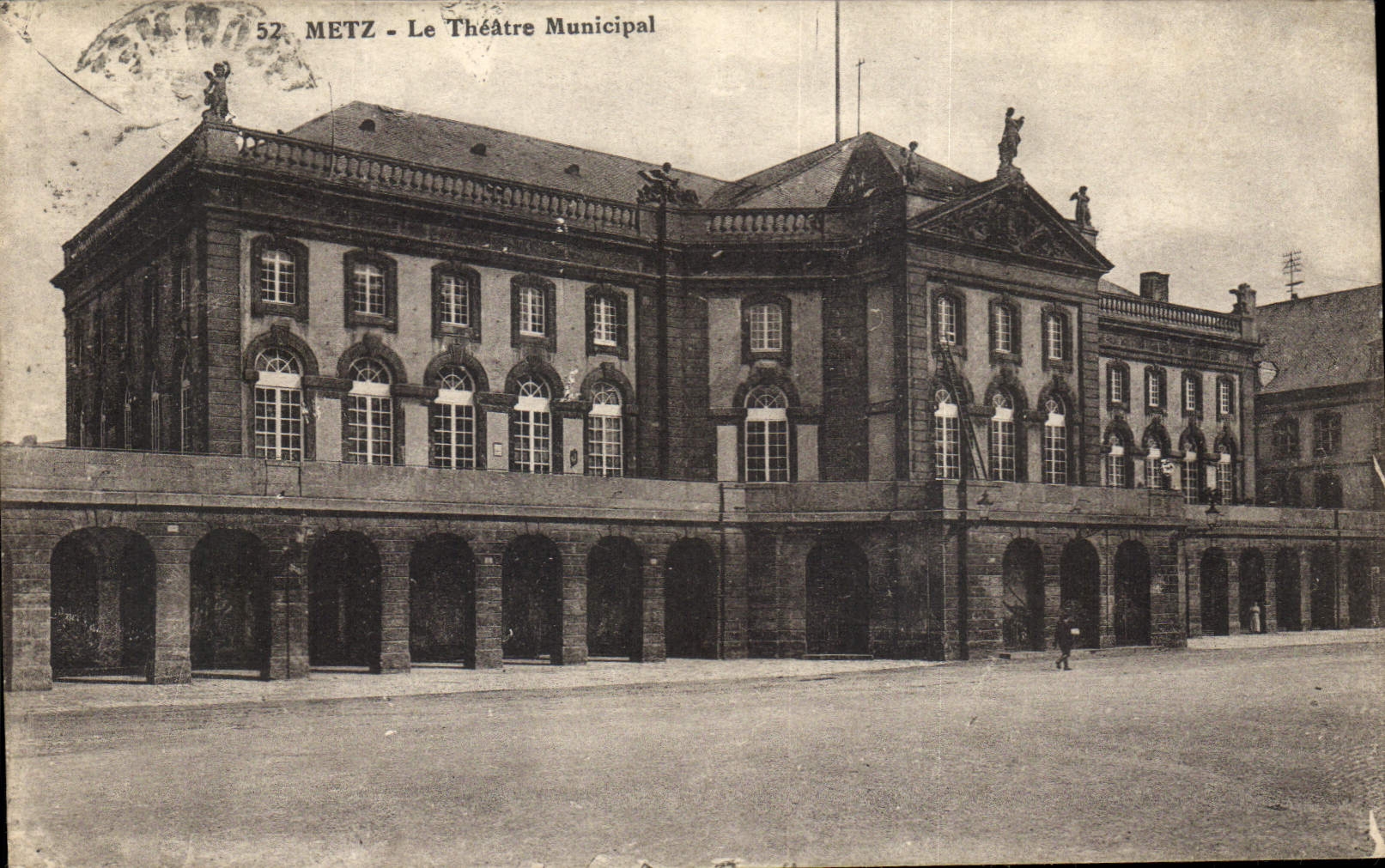 CPA Metz le Theatre Municipal 