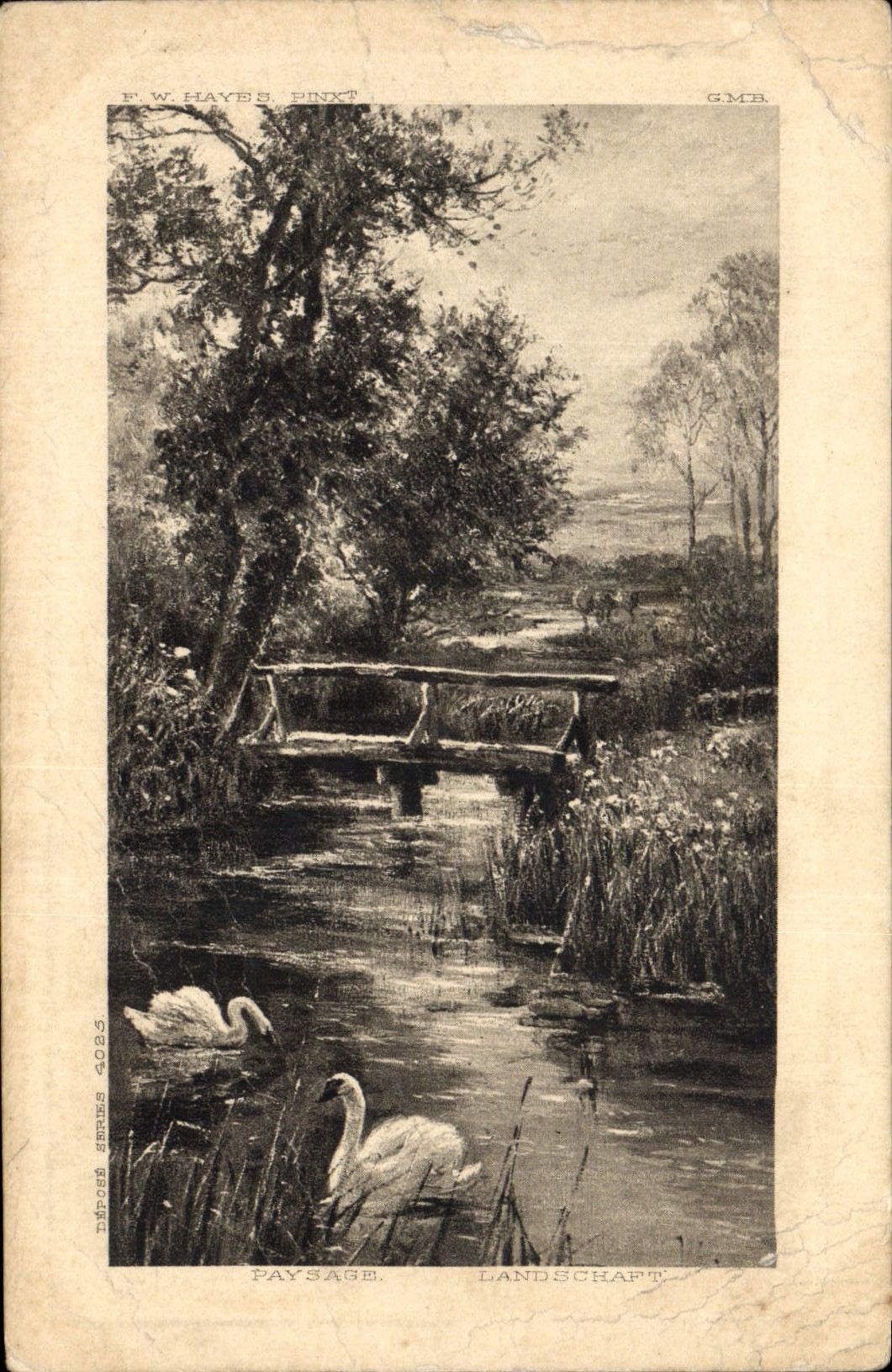 CPA Paysage Landscape 