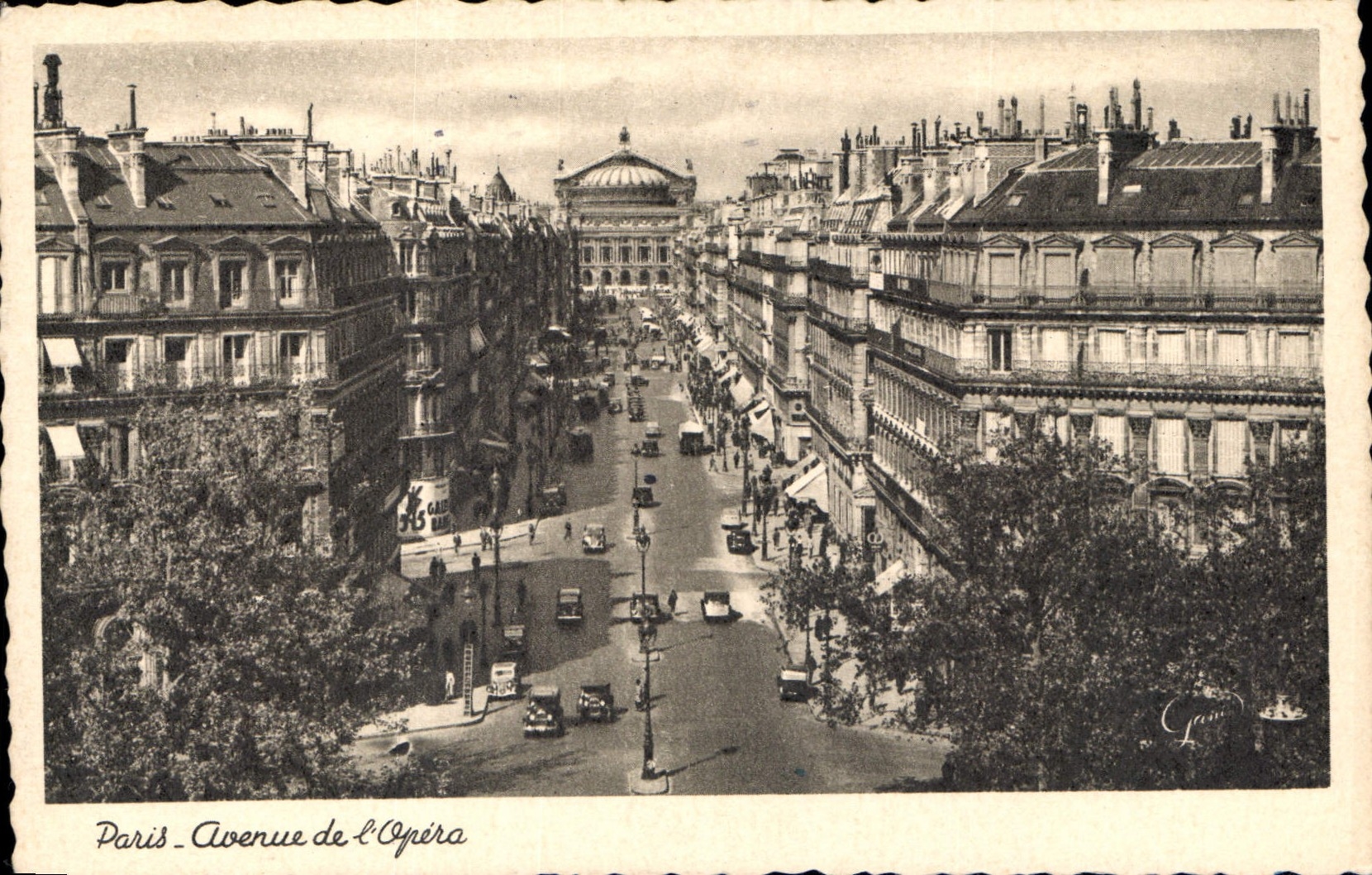 CPA Paris avenue de l'Opera 