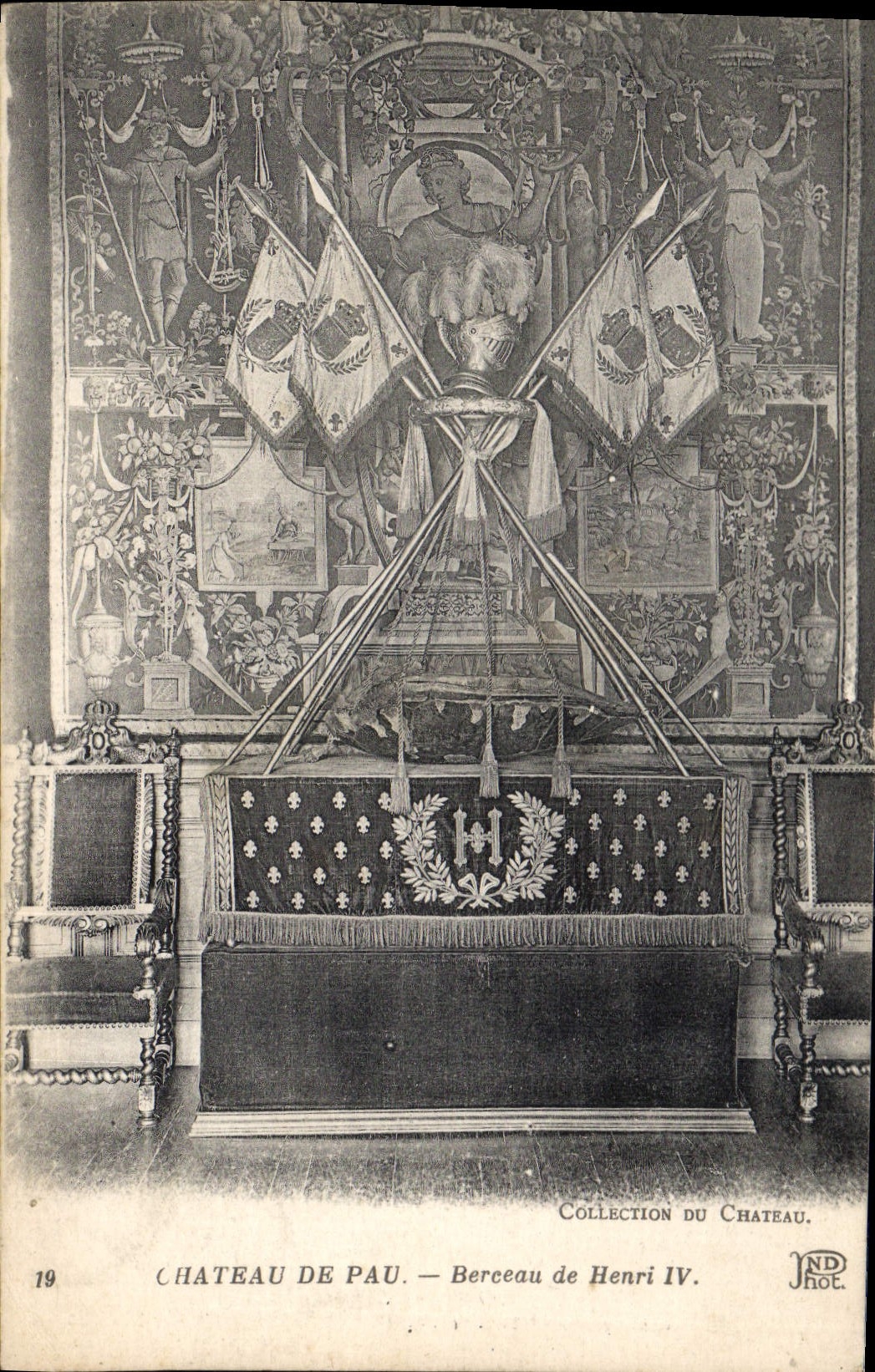CPA Chateau de Pau Berceau de Henri IV 