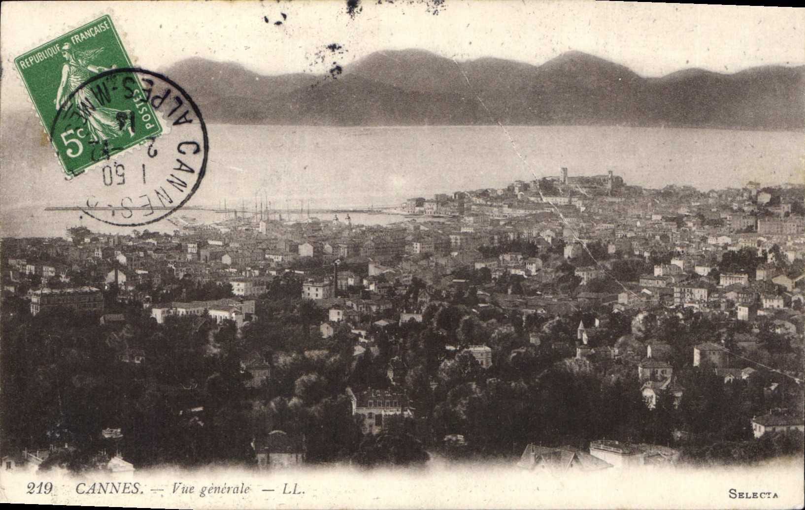 CPA Cannes vue generale 