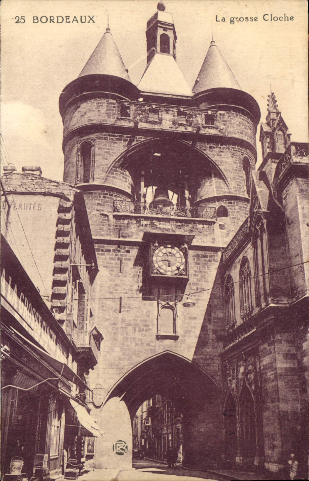 CPA Bordeaux la Grosse Cloche 