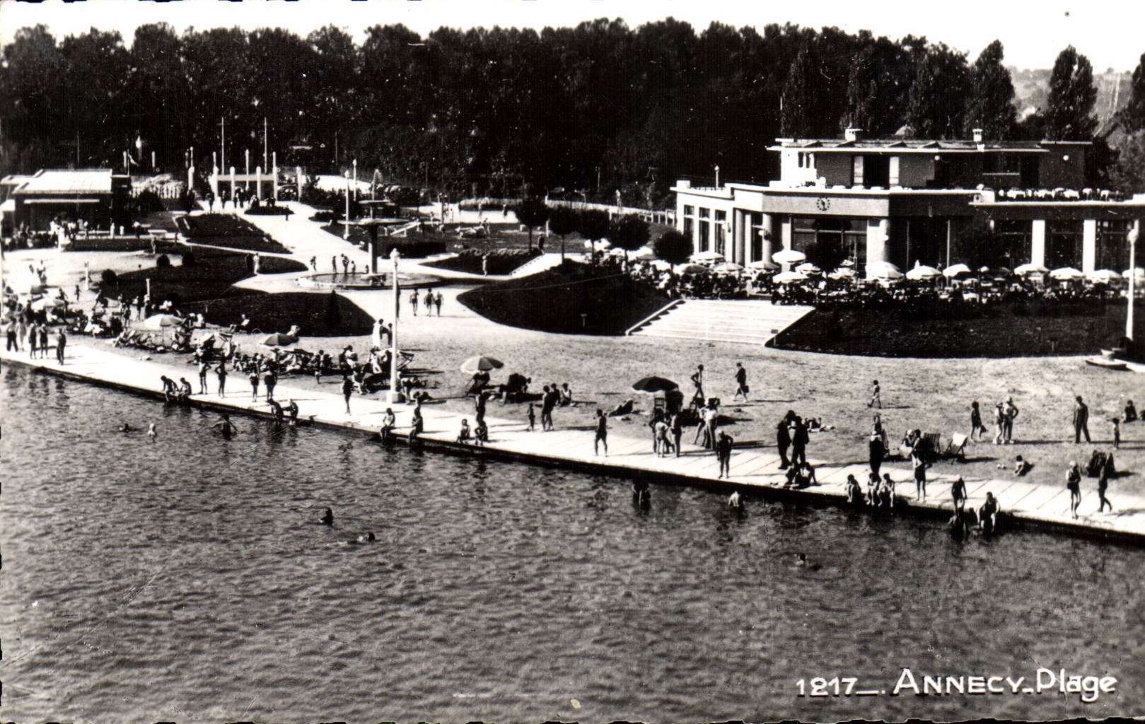 CPA Annecy Plage 