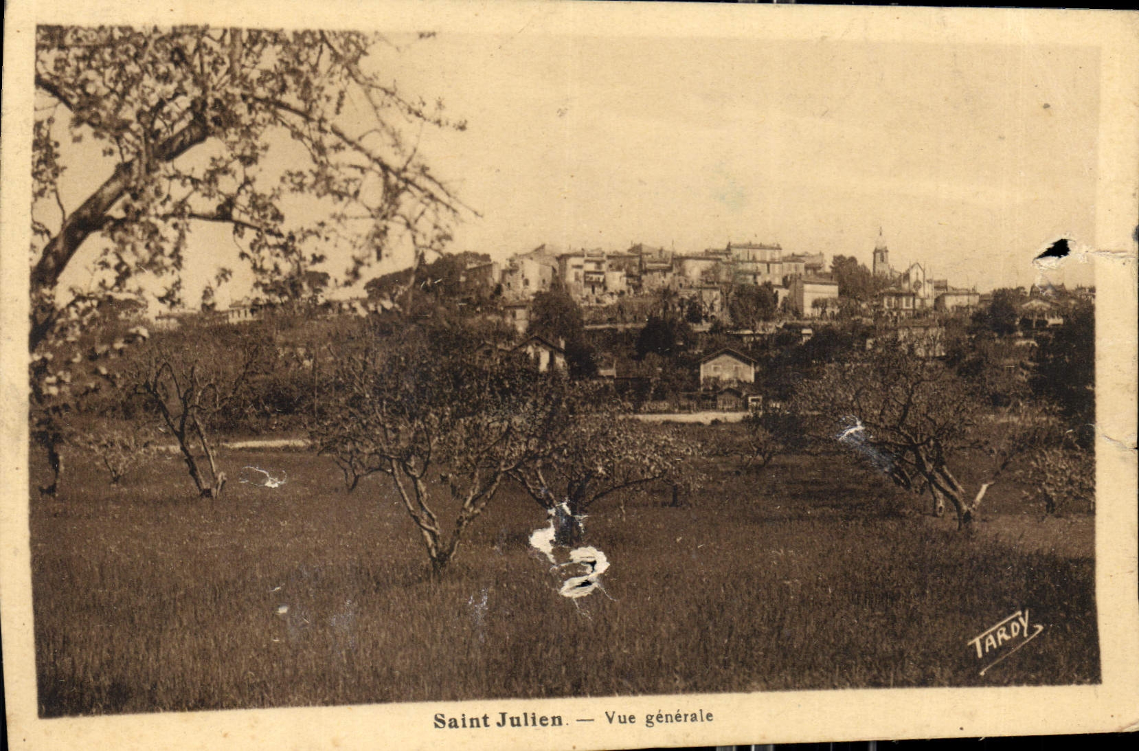 CPA Saint Julien vue generale 