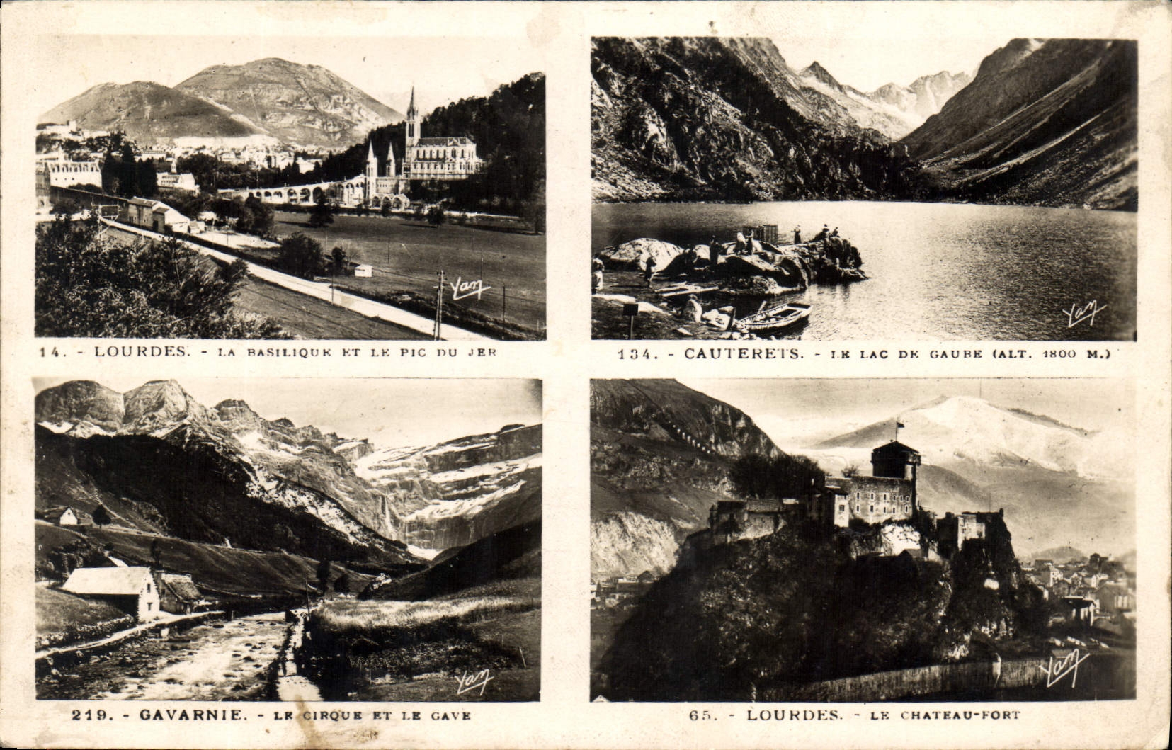 CPA Souvenir des Pyrenees 