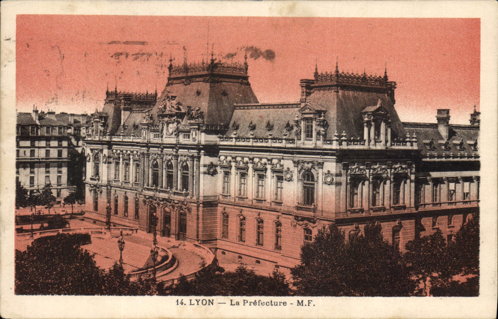 CPA Lyon la Prefecture 
