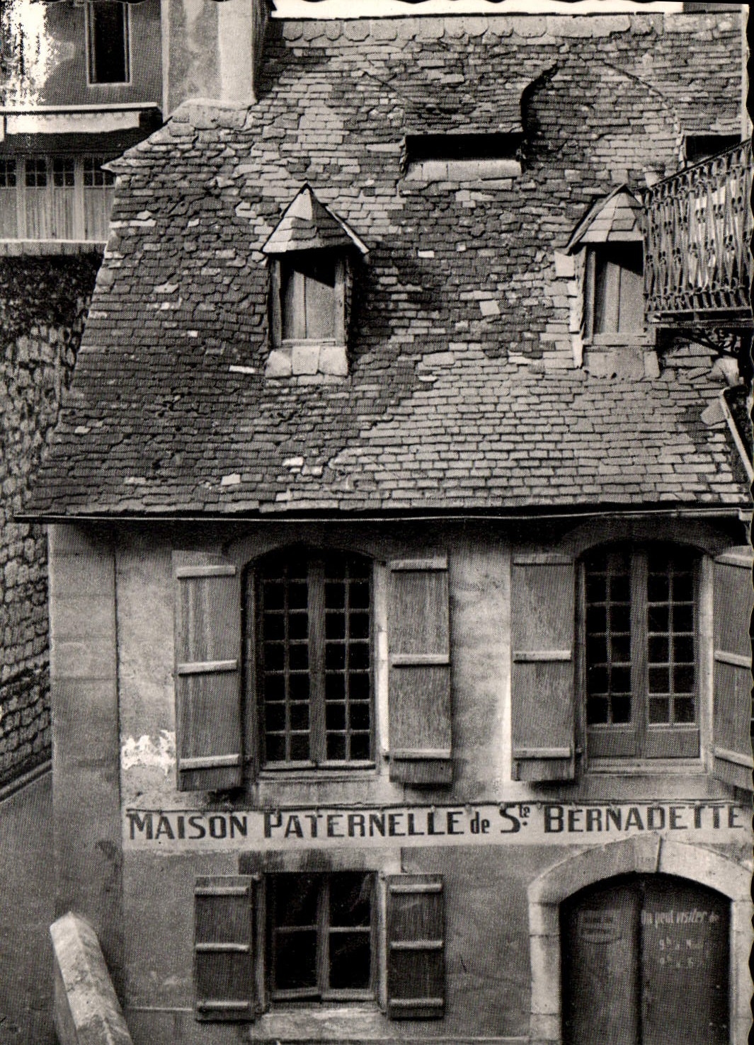 CPA Lourdes la Maison Paternelle de Bernadette 